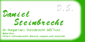 daniel steinbrecht business card